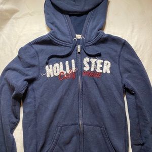 Hollister full zip hoodie warm medium